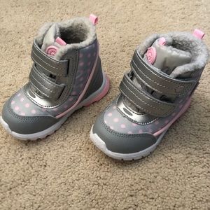 Stride Rite baby snow boots baby girls size 5